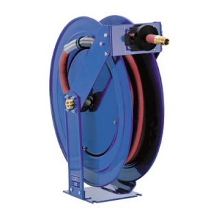 Coxreels T Series Supreme Duty Air/Water Hose Reel with Hose   3/4in. x 75ft.,
