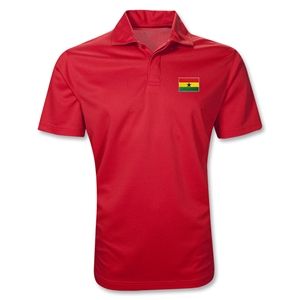 hidden Ghana Polo Shirt (Red)