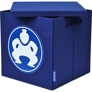 Sumo Folding Furniture Cube   18   Blue