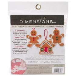 Feltworks Needlecrafts  Sweet Gingerbreads Ornaments