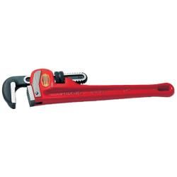 Ridgid 10 inch Straight Pipe Wrench (Cast ironJaw material Alloy steelWeight 1 3/4 pounds)
