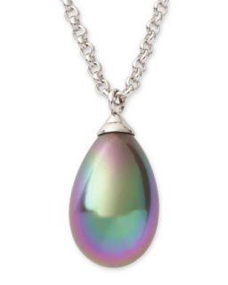 Single Pearl Drop Necklace, Tahitian