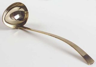 Dirilyte Dirigold Empress (Dirigold) Goldware Punch Ladle, Solid Piece   Goldwar