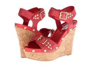 GUESS Lalai Womens Wedge Shoes (Red)