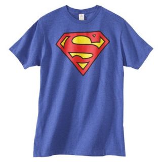 SUPERMAN Royal Heather Mens Spm Shield T Shirt   XL