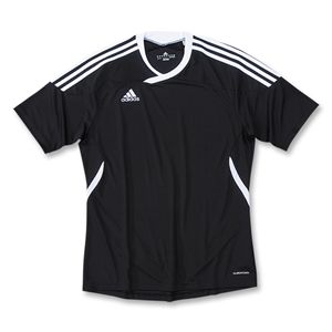 adidas Tiro II Womens Soccer Jersey (black)