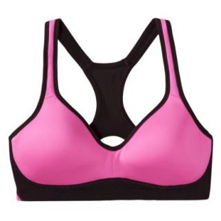 C9 by Champion Womens Medium Support Molded Cup Bra W/Mesh   Popsicle Pink M