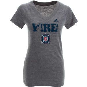 Chicago Fire MLS Womens Universal Roughed Up T Shirt