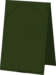 Risch Table Tent   Album Style Corners, 8 1/2x11 Green