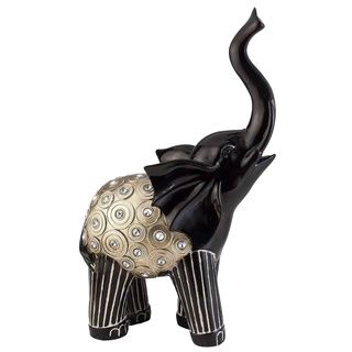 Amber Twilight Traditional Decorative Elephant