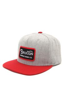 Mens Brixton Hats   Brixton Grade Snapback Hat