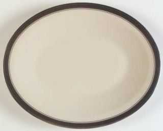 Franciscan Indigo 13 Oval Serving Platter, Fine China Dinnerware   Platinum Dec