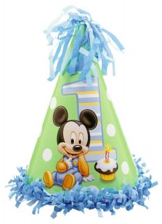 Disney Mickeys 1st Birthday Cone Hat