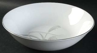 Wentworth Silver Wheat 10 Round Vegetable Bowl, Fine China Dinnerware   Gray Wh