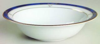 Nikko Sapphire Fruit/Cereal Bowl, Fine China Dinnerware   Fine China,Blue Marble