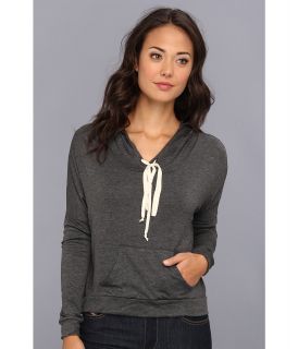 Gabriella Rocha Allison Pullover Hooded Sweater Womens Sweater (Gray)
