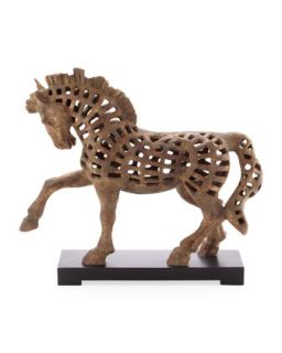 Prancing Horse Cutout Sculpture