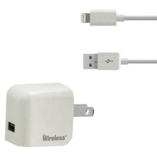 Just Wireless USB Mobile Battery Charger for iPhone 5/5S   White (04466)