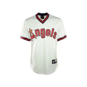 Los Angeles Angels of Anaheim Rod Carew Majestic MLB Cooperstown Replica Jersey