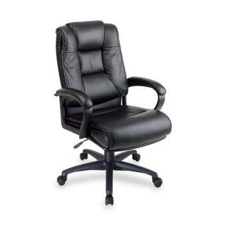 OSP Furniture High Back Leather Executive Chair OSPEX51624 / OSPEX5162G13 Col