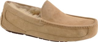 Mens UGG Ascot Suede   Sand Slippers