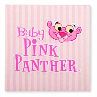 Baby Pink Panther Lunch Napkins