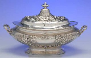 Gorham Buttercup (Sterling, Hollowware) Tureen W/Lid   Sterling, Hollowware Only