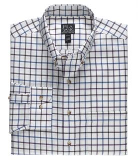 Traveler Patterned Poplin Buttondown Collar Sportshirt JoS. A. Bank