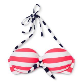 Xhilaration Juniors Bikini Swim Top  Stripe XL