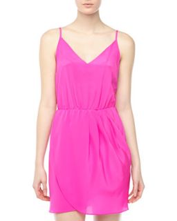 Madison Tulip Skirt Dress, Hot Pink