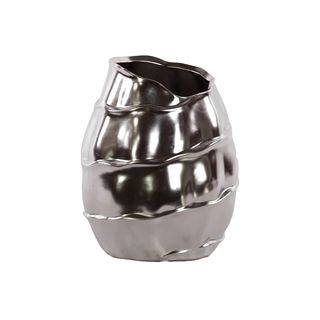 Ceramic Vase Silver