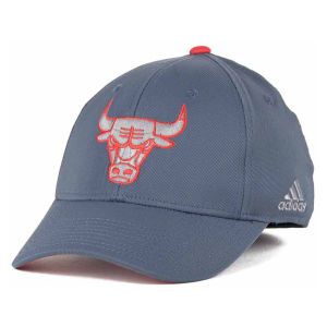 Chicago Bulls adidas NBA Gray Swat Cap