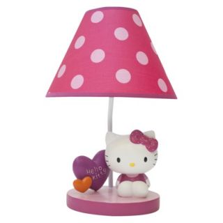 Hello Kitty Garden Lamp with Shade and Bulb