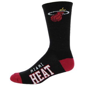 Miami Heat For Bare Feet Deuce Crew 504 Socks