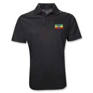 hidden Ethiopia Polo Shirt (Black)