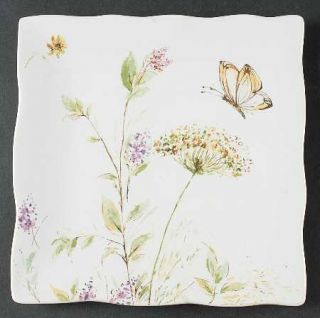 222 Fifth (PTS) Butterfly Fantasy Salad Plate, Fine China Dinnerware   Floral,Bu