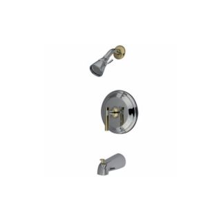 Elements of Design EB2634ML Milano Pressure Balanced Tub and Shower Faucet