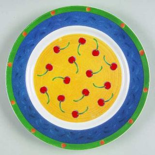 Signature Tuscan Cherry Salad Plate, Fine China Dinnerware   Multimotif Multicol