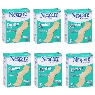 Nexcare Comfort Fabric Bandages (pack Of 6)