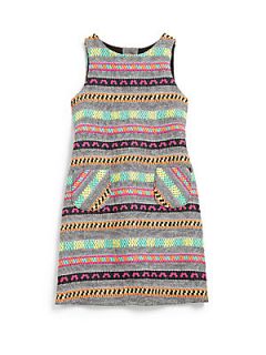 MILLY MINIS Girls Aztec Shift Dress   Color