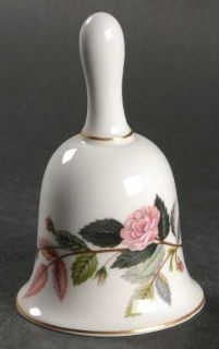 Wedgwood Hathaway Rose Bell, Fine China Dinnerware   Pink Roses, Pink, Gray And