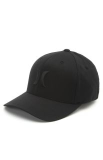 Mens Hurley Hats   Hurley One & Only Black Flexfit Hat