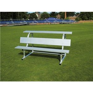 Pevo 15 Team Bench with Back and Top Seat