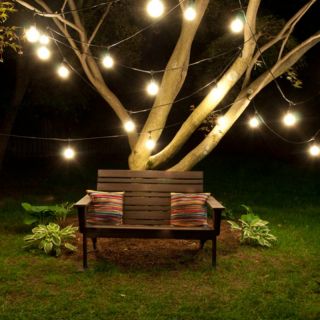 Bulbrite STRING15/E26 S14KT 48 ft. Outdoor Incandescent String Light Multicolor