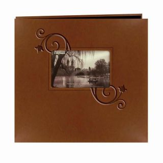 Pioneer Photo Albums Brown Leatherette Memory Book (20 Bonus Pages)