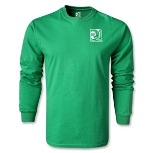 FIFA Confederations Cup 2013 LS Small Emblem T Shirt (Green)
