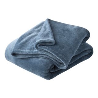 Threshold Microplush Blanket   Teal (Twin)