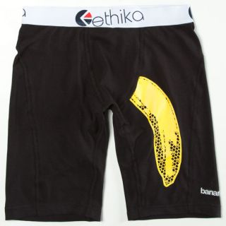 The Staple Boxers Banana/Black In Sizes Small, Large, Medium For Men 214