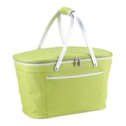 Picnic At Ascot Collapsible Insulated Basket Apple Green