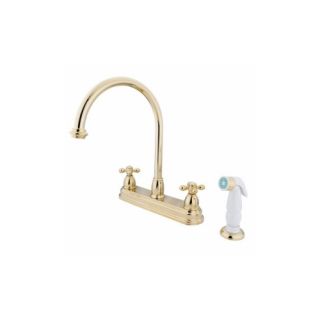 Elements of Design EB3752AX Chicago Centerset Kitchen Faucet With Spray